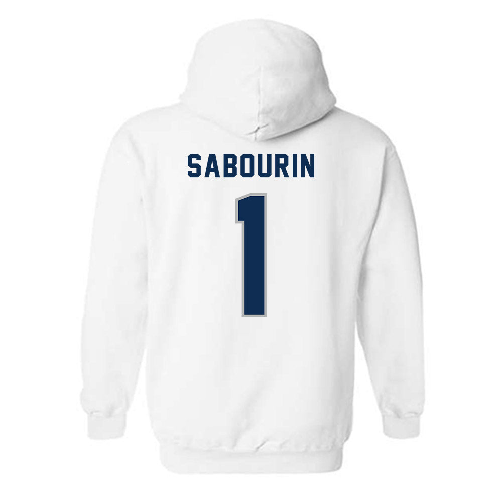 USI - NCAA Men's Tennis : Axel Sabourin - Classic Shersey Hooded Sweatshirt-1