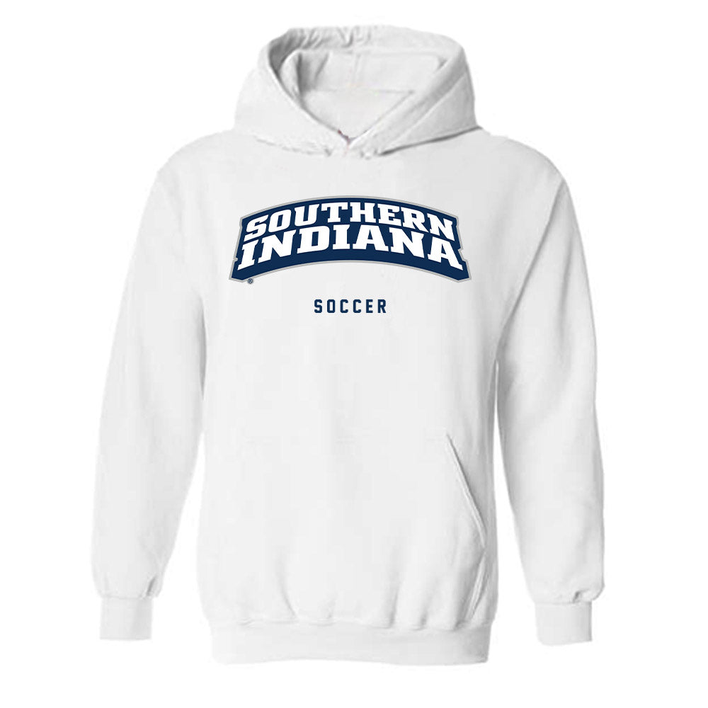 USI - NCAA Men's Soccer : Nolan Stevens - Classic Shersey Hooded Sweatshirt-0