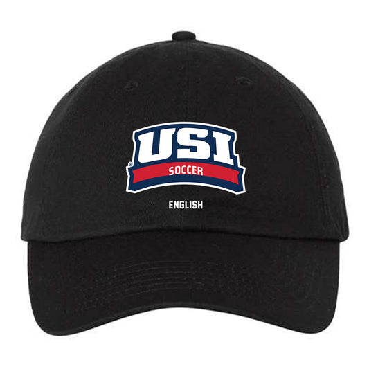 USI - NCAA Men's Soccer : Jacob English - Dad Hat-0