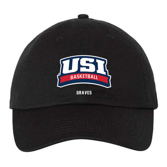 USI - NCAA Women's Basketball : Lily Graves - Dad Hat-0