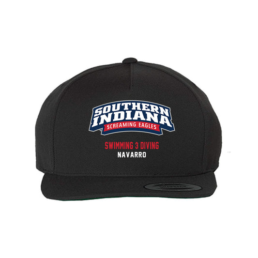 USI - NCAA Men's Swimming & Diving : Luis Navarro - Snapback Hat-0