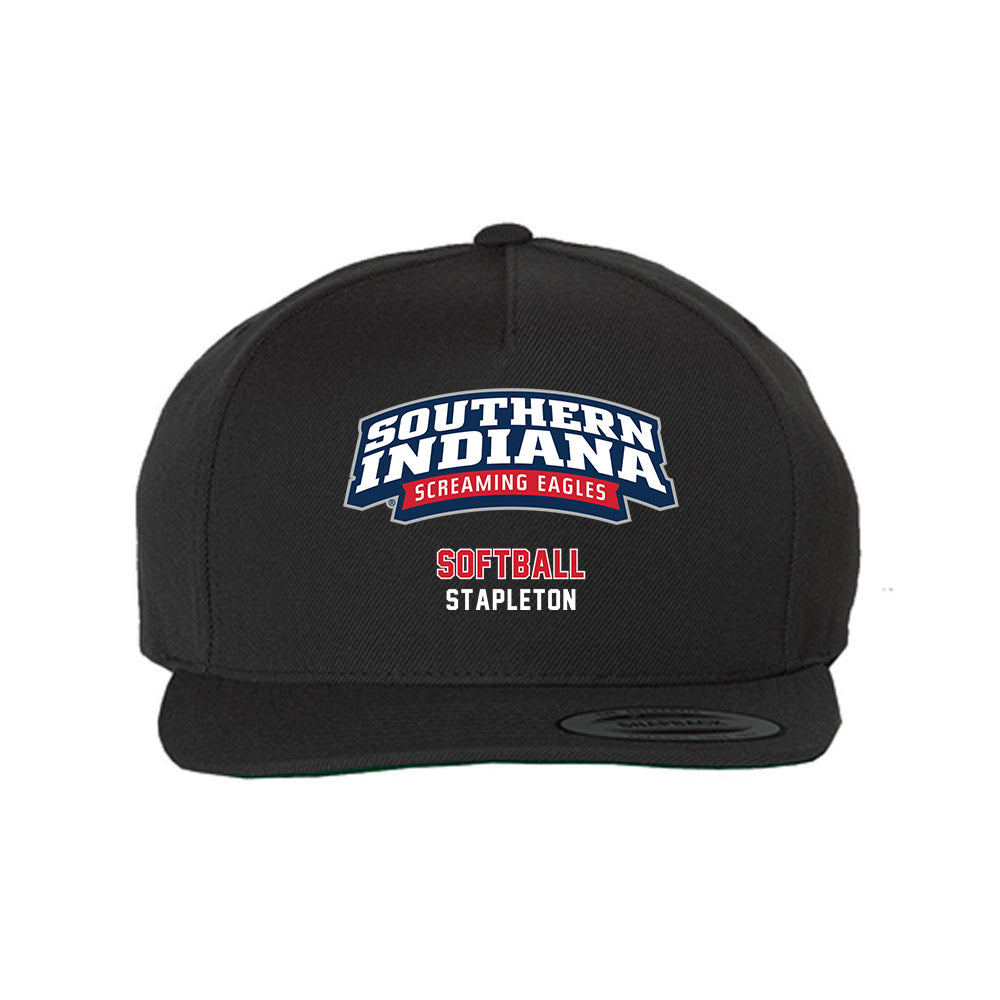 USI - NCAA Softball : Caroline Stapleton - Snapback Hat-0