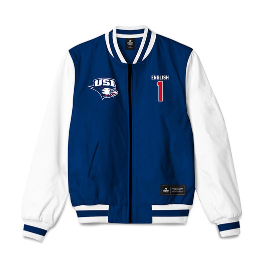 USI - NCAA Men's Soccer : Jacob English - Bomber Jacket-0