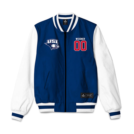 USI - NCAA Men's Soccer : Isaac Weidner - Bomber Jacket-0