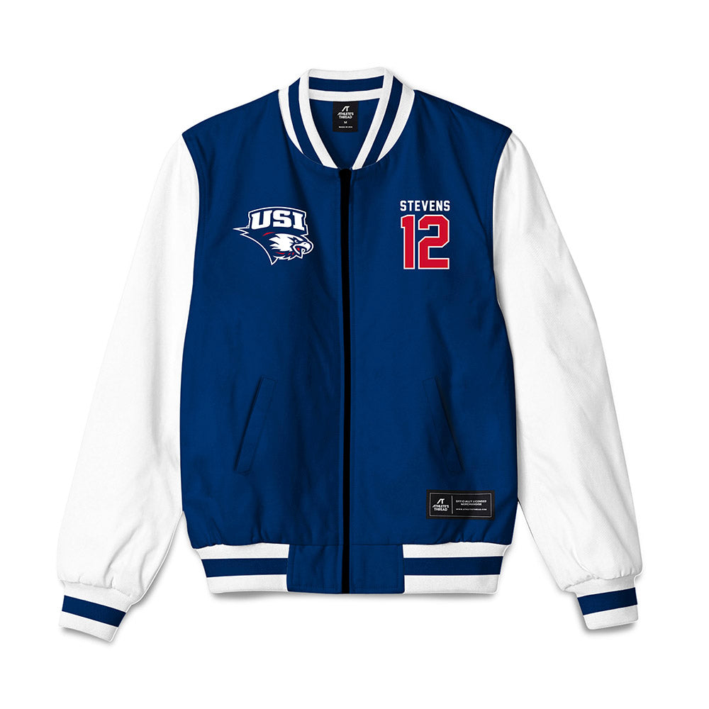 USI - NCAA Men's Soccer : Nolan Stevens - Bomber Jacket-0