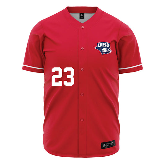 USI - NCAA Baseball : Aaron Rubio - Orange Jersey-0
