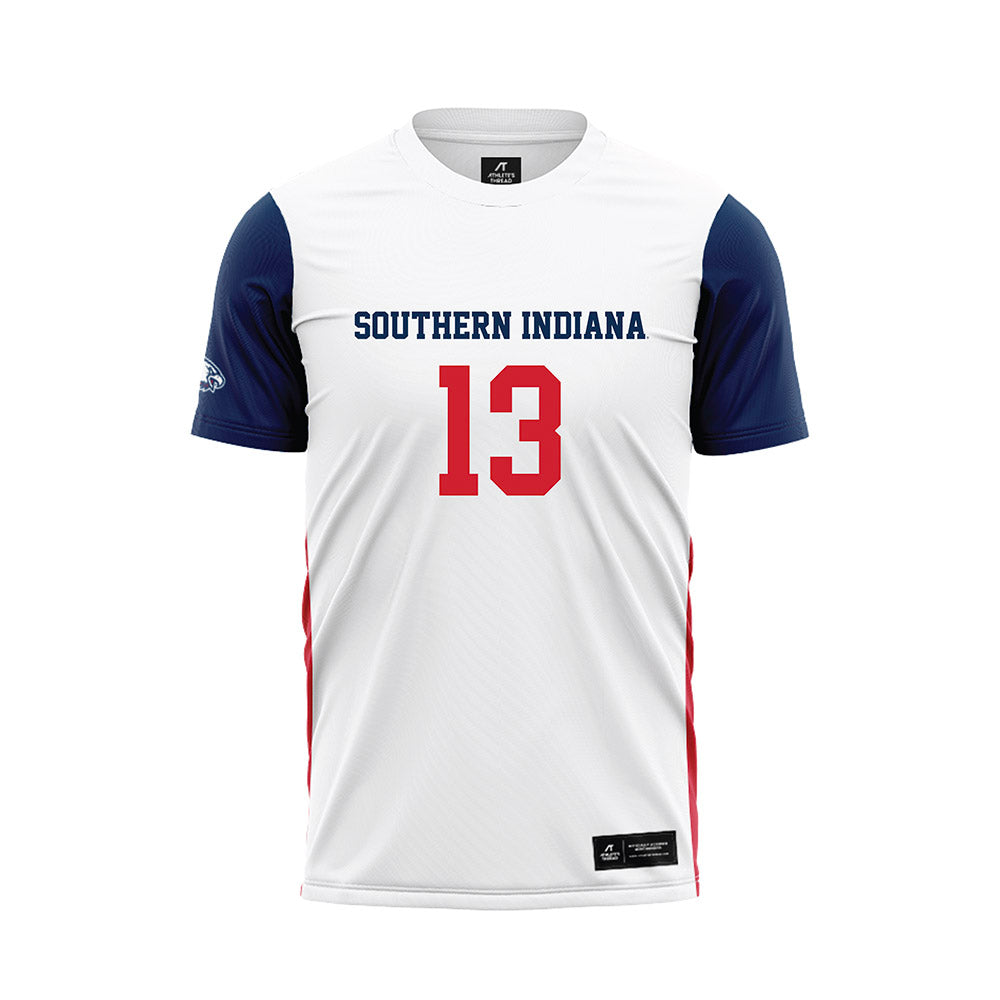 USI - NCAA Men's Soccer : Zach Naessens - Replica Soccer Jersey-0