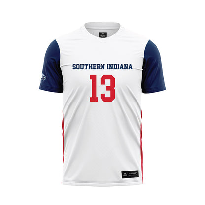 USI - NCAA Men's Soccer : Zach Naessens - Replica Soccer Jersey-0
