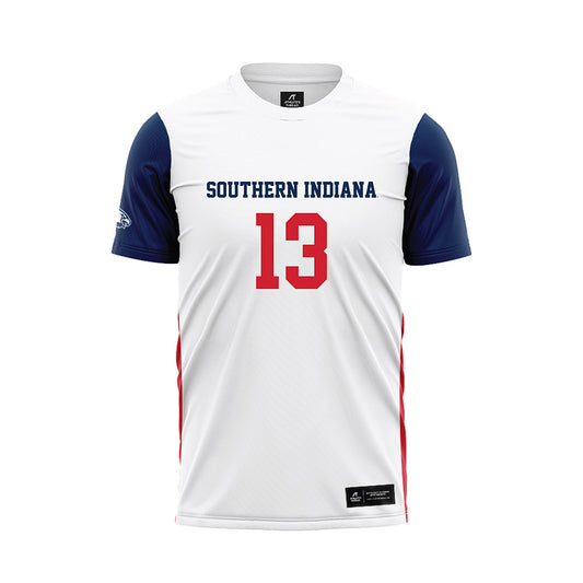 USI - NCAA Men's Soccer : Zach Naessens - Replica Soccer Jersey-0