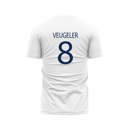 USI - NCAA Women's Soccer : Brittney Veugeler - White Soccer Jersey-1