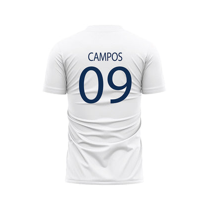 USI - NCAA Women's Soccer : Paulina Campos - White Soccer Jersey-1