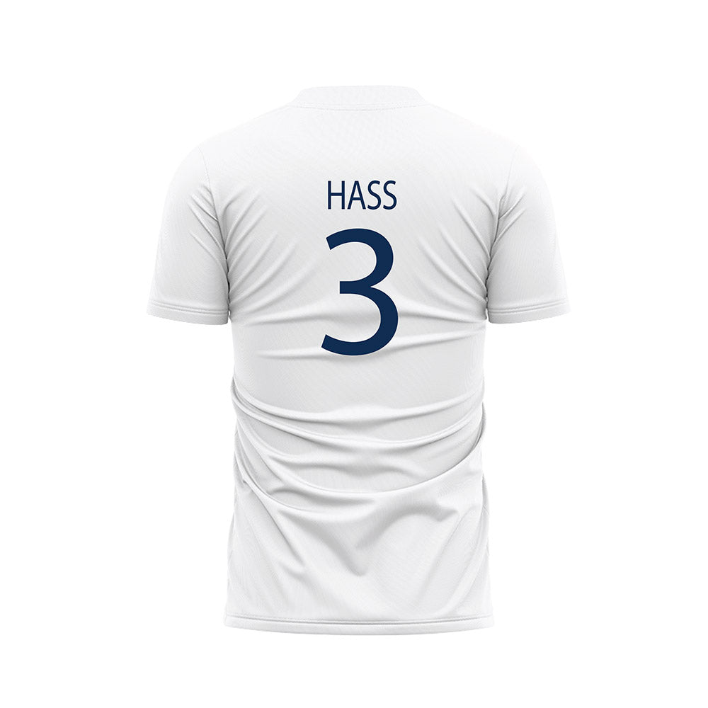 USI - NCAA Women's Soccer : Olivia Hass - White Soccer Jersey-1