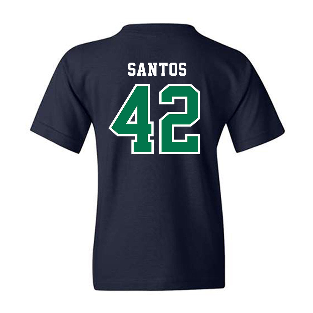 FGCU - NCAA Baseball : Juan Santos - Youth T-Shirt-1