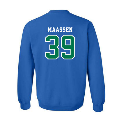 FGCU - NCAA Baseball : Jonathan Maassen - Crewneck Sweatshirt-1
