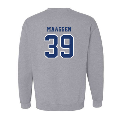 FGCU - NCAA Baseball : Jonathan Maassen - Crewneck Sweatshirt-1