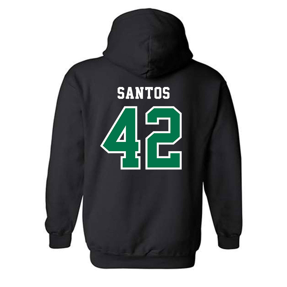 FGCU - NCAA Baseball : Juan Santos - Classic Shersey Hooded Sweatshirt-1