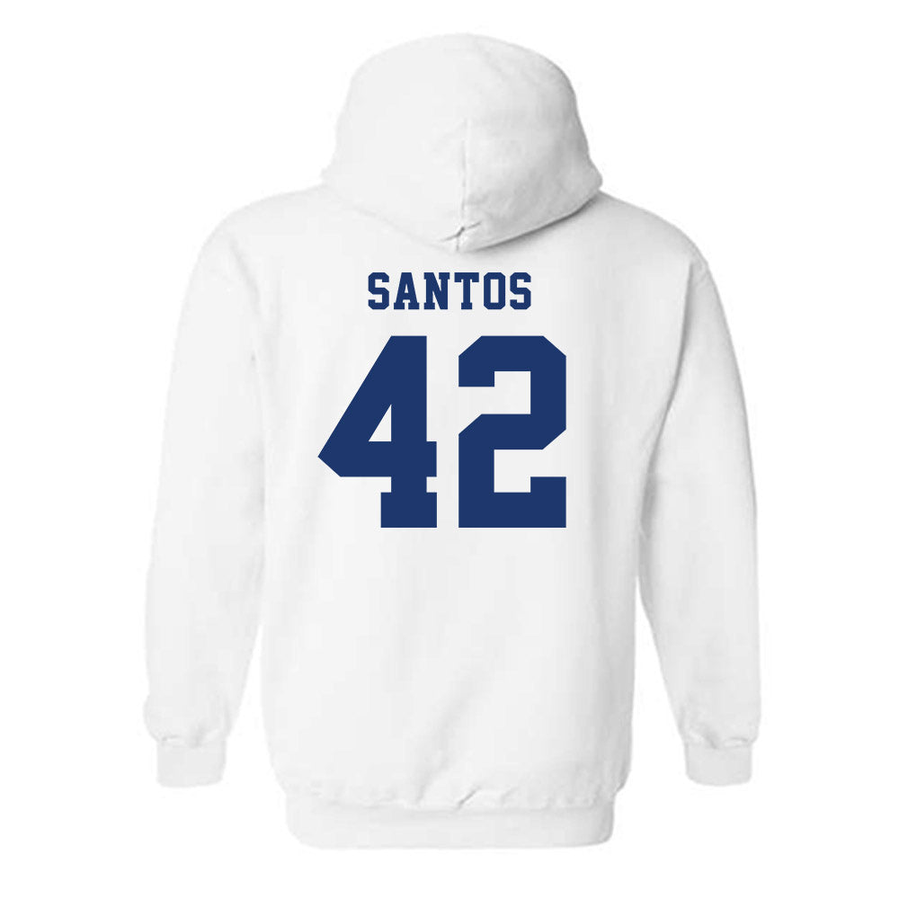 FGCU - NCAA Baseball : Juan Santos - Classic Shersey Hooded Sweatshirt-1