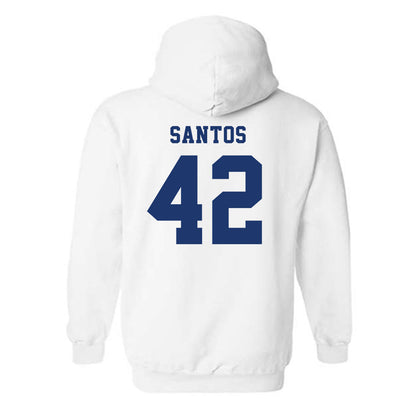 FGCU - NCAA Baseball : Juan Santos - Classic Shersey Hooded Sweatshirt-1
