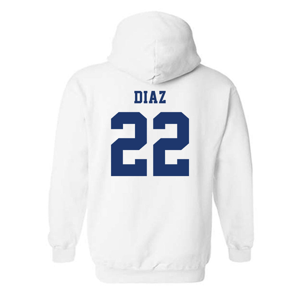 FGCU - NCAA Baseball : Christopher Diaz - Classic Shersey Hooded Sweatshirt-1