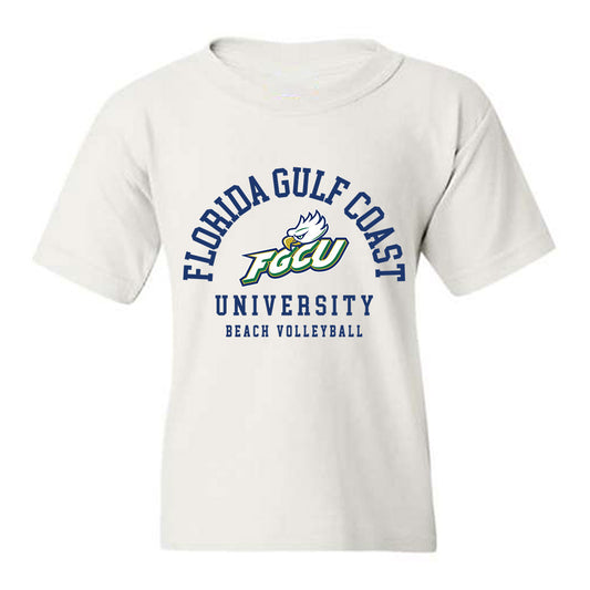 FGCU - NCAA Beach Volleyball : Vanessa Moriarty - Classic Shersey Youth T-Shirt-0