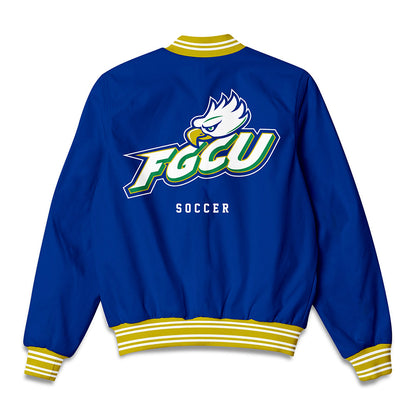 FGCU - NCAA Women's Soccer : Sarah Greiner - Bomber Jacket-1