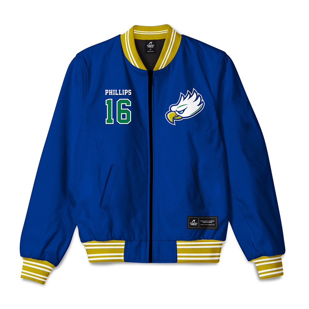 FGCU - NCAA Women's Soccer : Hanna Phillips - Bomber Jacket-0
