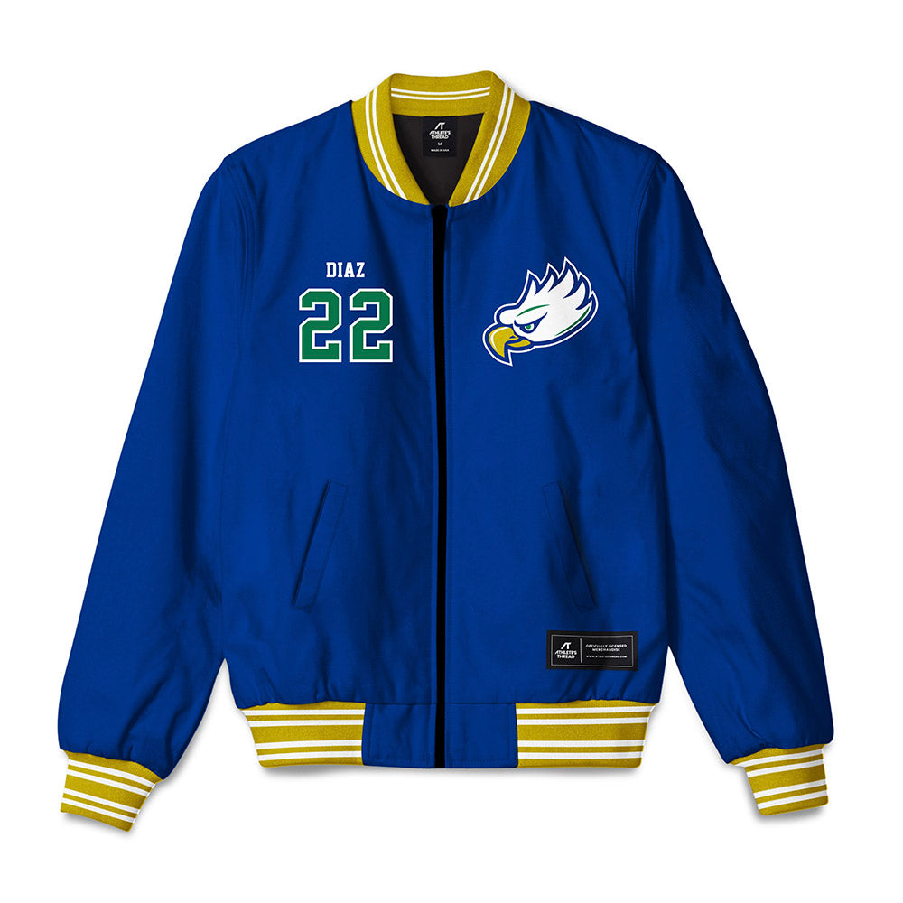 FGCU - NCAA Baseball : Christopher Diaz - Bomber Jacket-0
