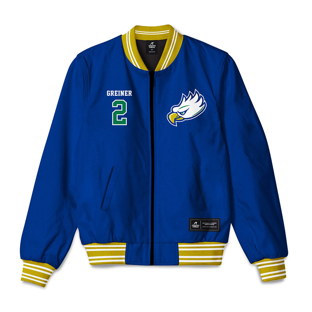FGCU - NCAA Women's Soccer : Sarah Greiner - Bomber Jacket-0