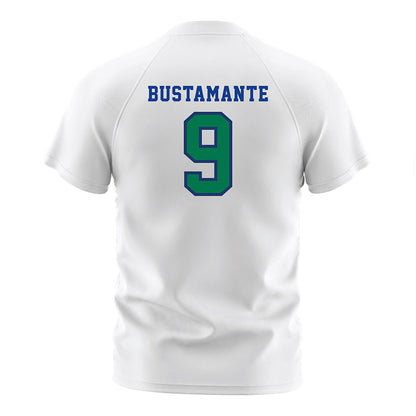 FGCU - NCAA Men's Soccer : Jose Bustamante - White Soccer Jersey-1