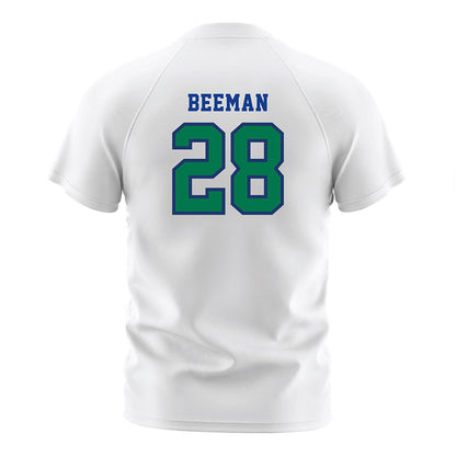 FGCU - NCAA Men's Soccer : Brooks Beeman - White Soccer Jersey-1