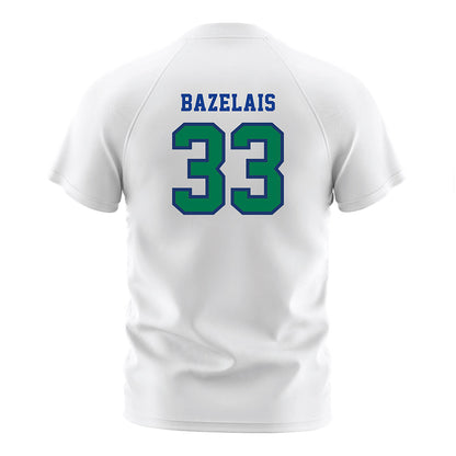 FGCU - NCAA Men's Soccer : Stanley Bazelais - White Soccer Jersey-1