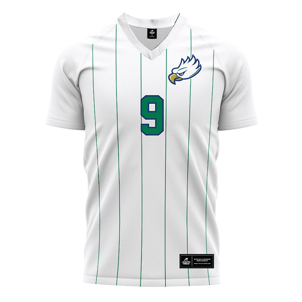 FGCU - NCAA Men's Soccer : Jose Bustamante - White Soccer Jersey-0
