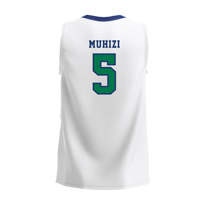 FGCU - NCAA Women's Volleyball : Erica Muhizi - White Volleyball Jersey-3