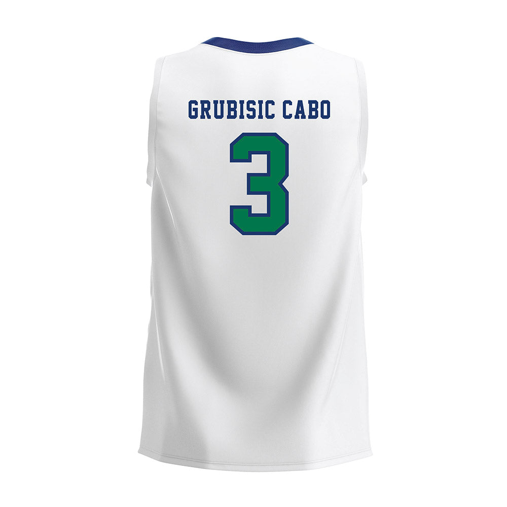 FGCU - NCAA Women's Volleyball : Julija Grubisic Cabo - White Volleyball Jersey-2