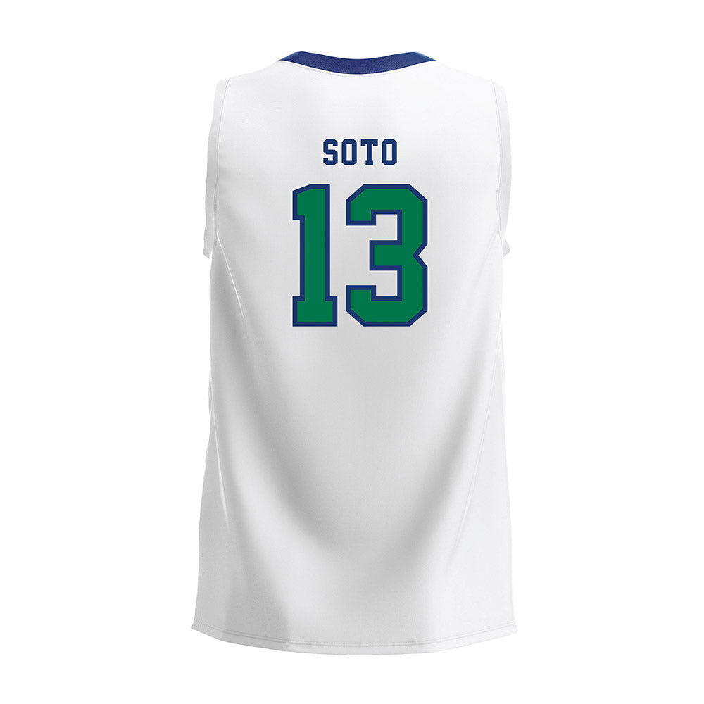 FGCU - NCAA Women's Volleyball : Camila Soto - White Volleyball Jersey-3