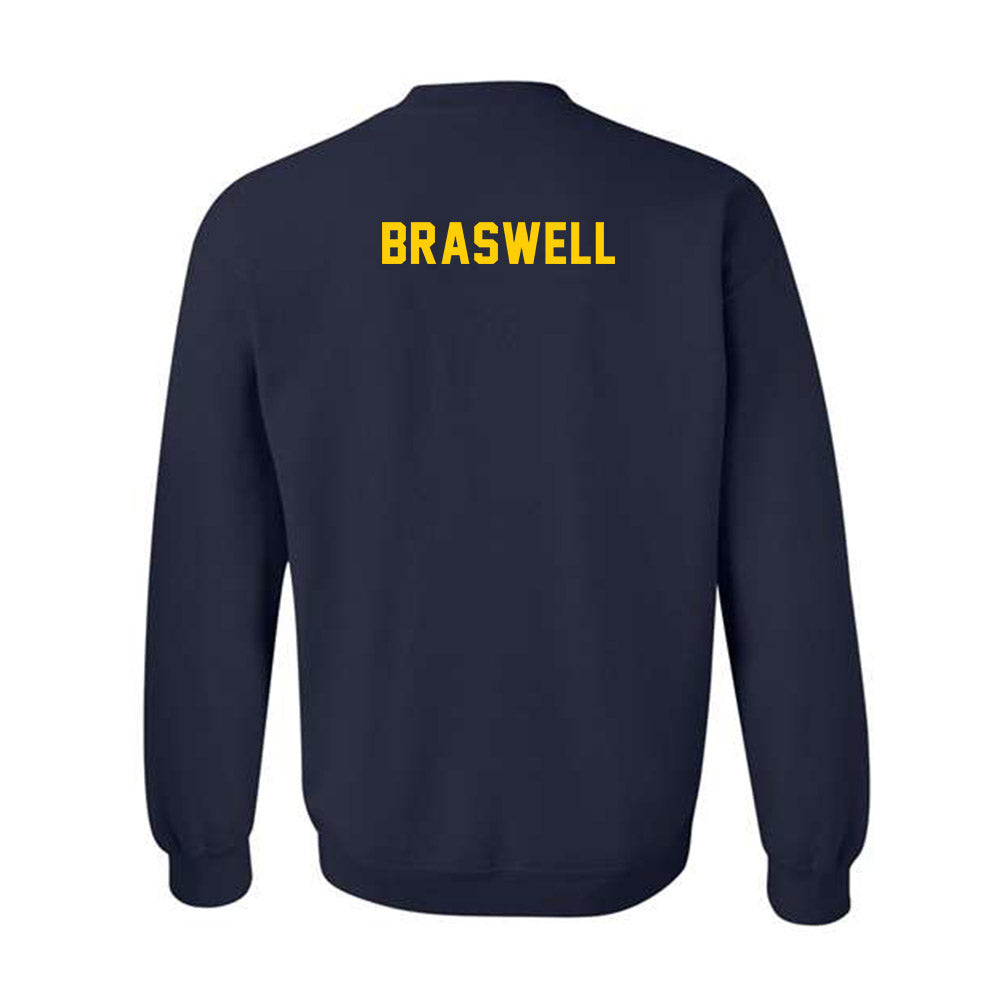 UCO - NCAA Wrestling : Cameron Braswell - Classic Shersey Crewneck Sweatshirt-1