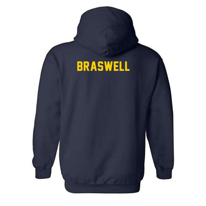 UCO - NCAA Wrestling : Cameron Braswell - Classic Shersey Hooded Sweatshirt-1