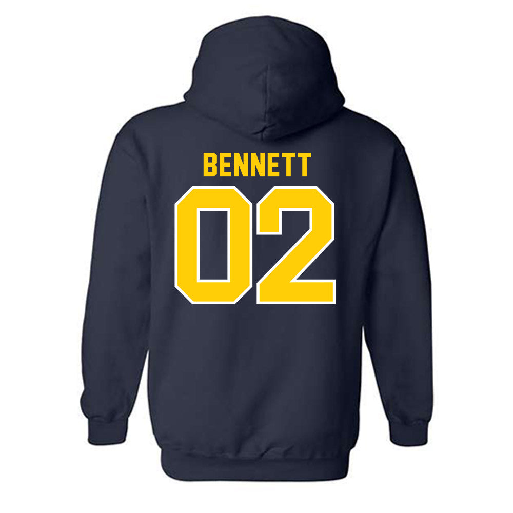UCO - NCAA Women's Basketball : Jerney Bennett - Classic Shersey Hooded Sweatshirt-1