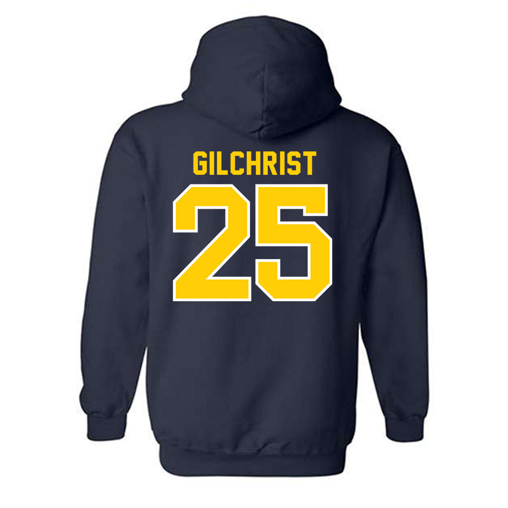 UCO - NCAA Baseball : Gage Gilchrist - Classic Shersey Hooded Sweatshirt-1