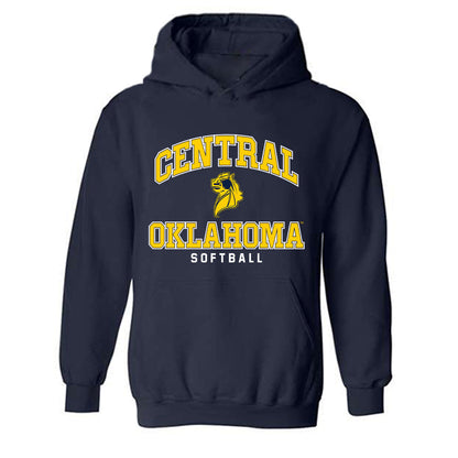 UCO - NCAA Softball : Carleigh Kinnaird - Classic Shersey Hooded Sweatshirt-0