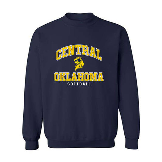 UCO - NCAA Softball : Sherri Mason - Classic Shersey Crewneck Sweatshirt-0