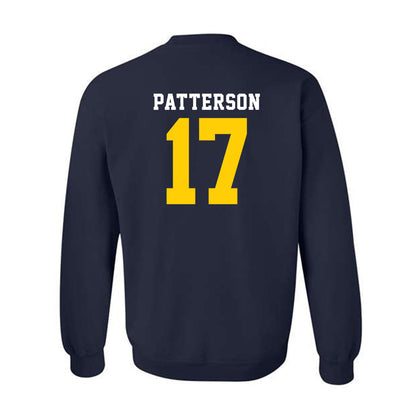 UCO - NCAA Baseball : Nathan Patterson - Classic Shersey Crewneck Sweatshirt-1