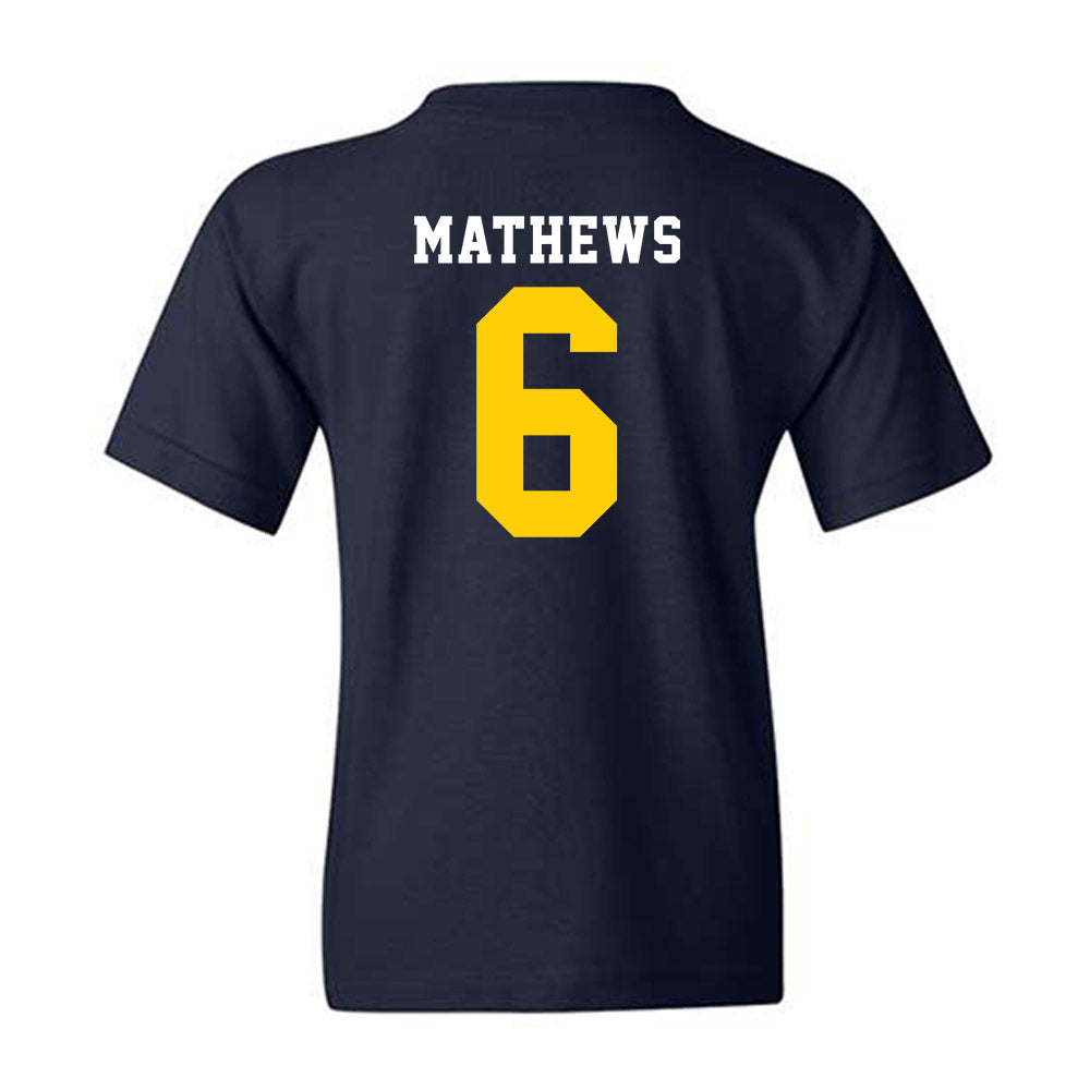 UCO - NCAA Football : Dev Mathews - Classic Shersey Youth T-Shirt-1