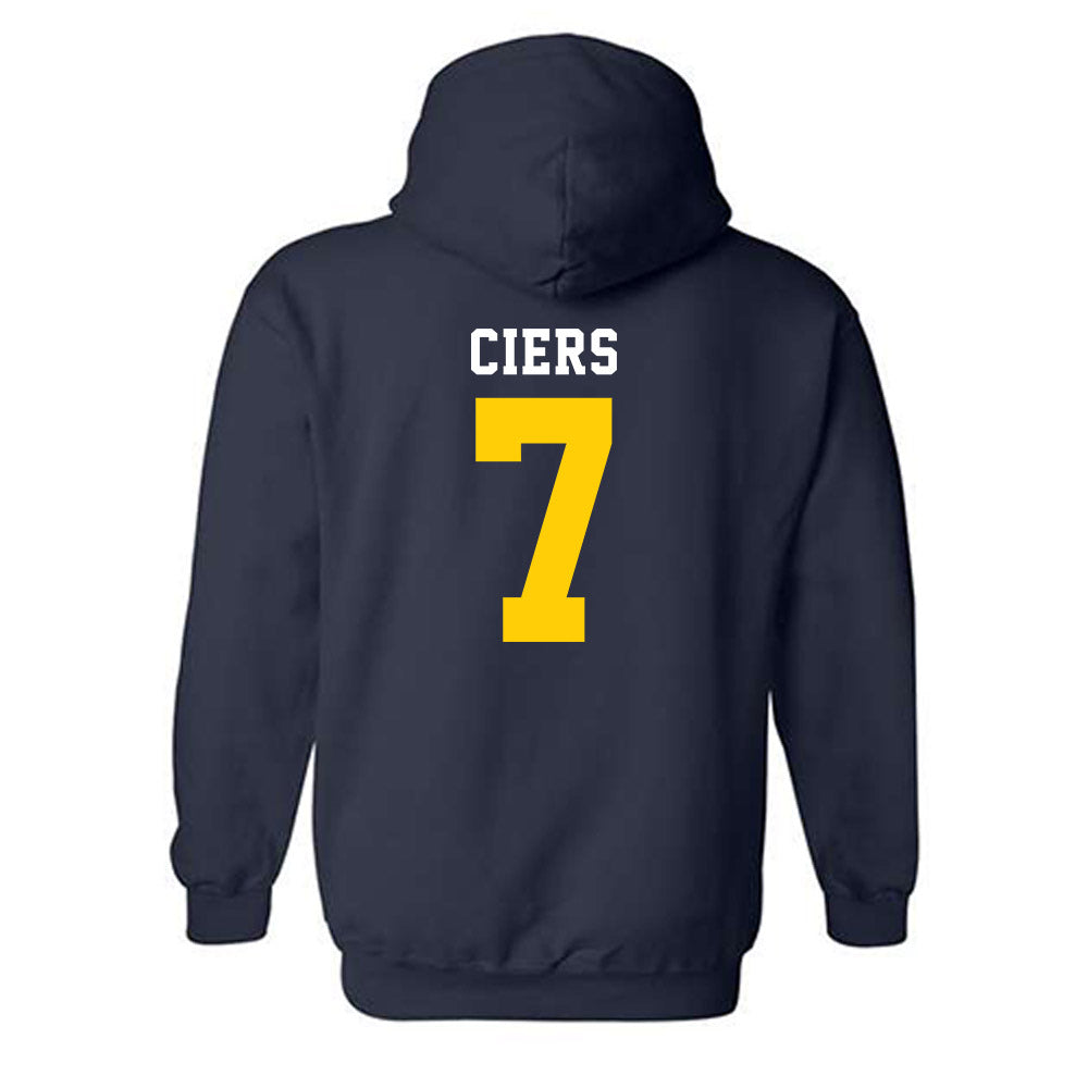 UCO - NCAA Football : Matthew Ciers - Classic Shersey Hooded Sweatshirt-1