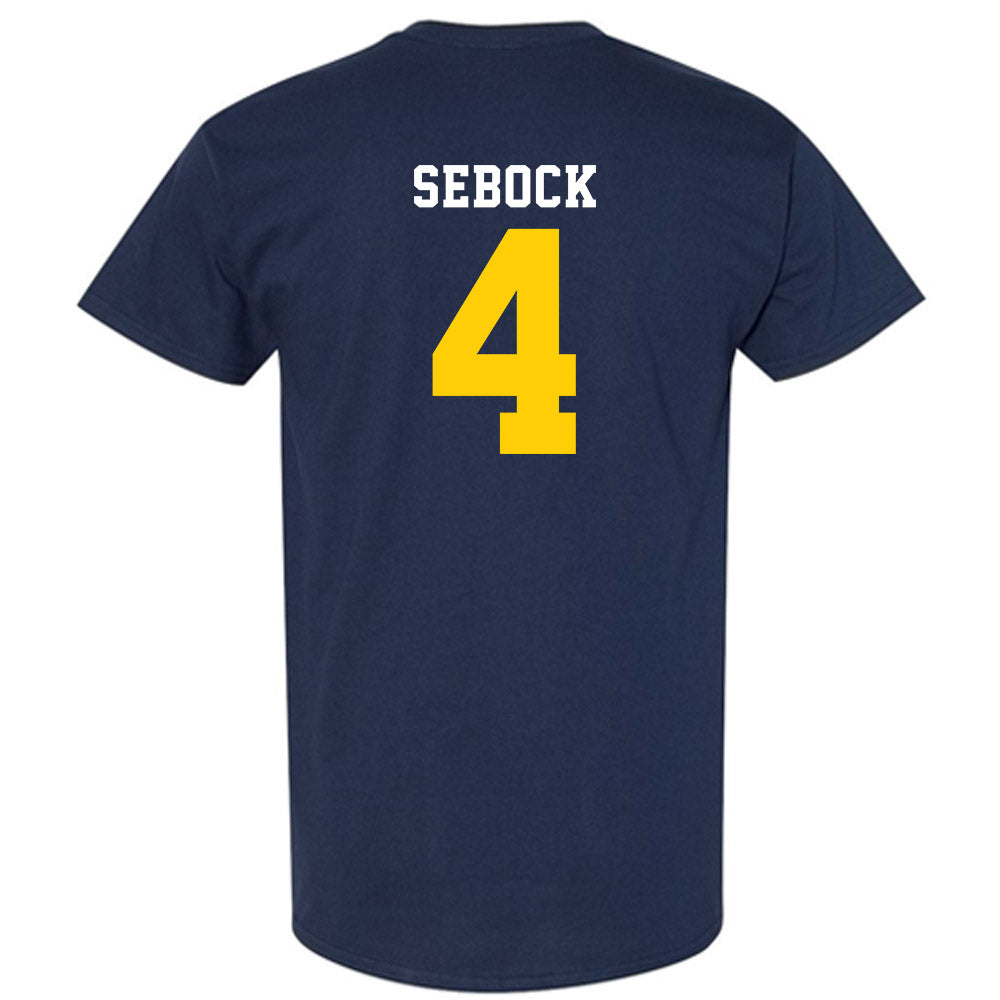 UCO - NCAA Men's Basketball : Jacobi Sebock - Classic Shersey T-Shirt-1