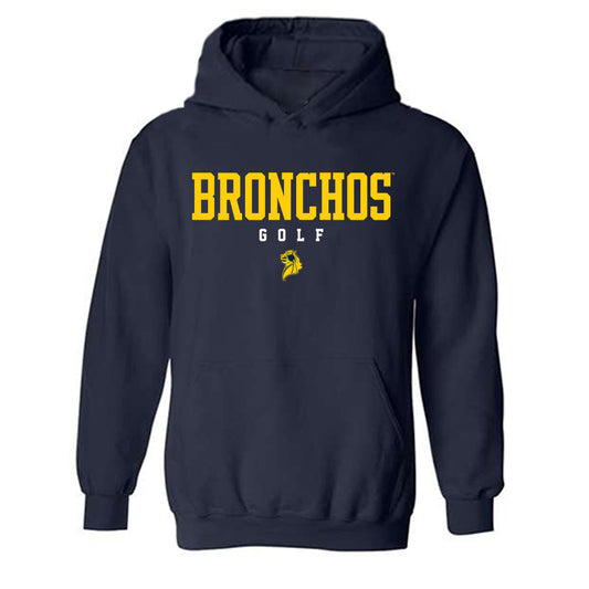 UCO - NCAA Men's Golf : Nick Canales - Classic Shersey Hooded Sweatshirt-0