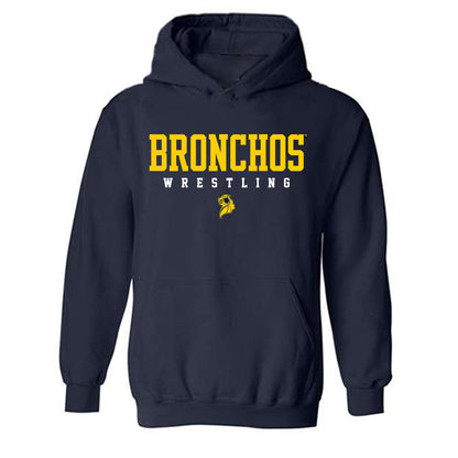 UCO - NCAA Wrestling : Cameron Braswell - Classic Shersey Hooded Sweatshirt-0