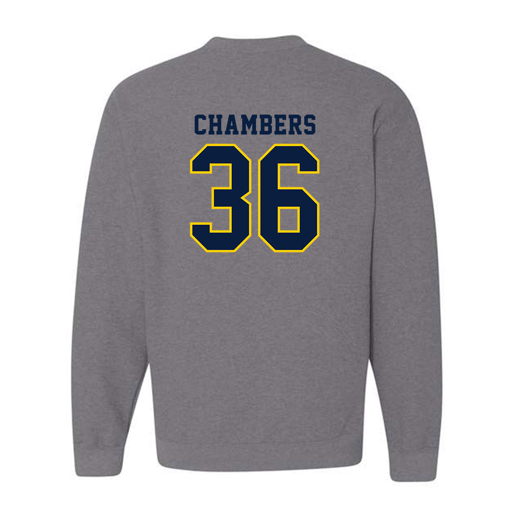 UCO - NCAA Baseball : Conner Chambers - Classic Shersey Crewneck Sweatshirt-1