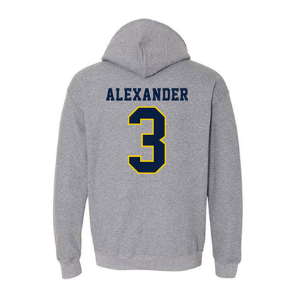 UCO - NCAA Baseball : Elijah Alexander - Classic Shersey Hooded Sweatshirt-1