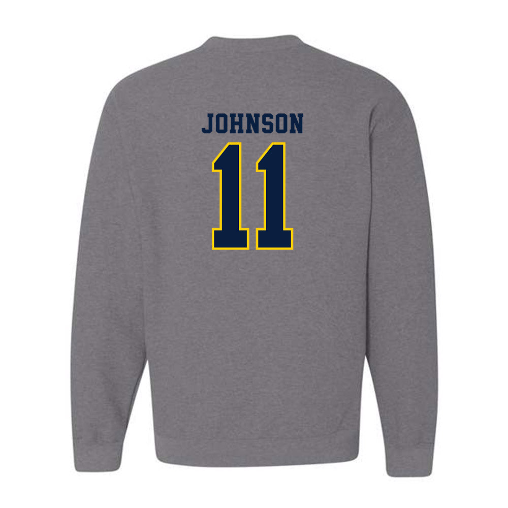 UCO - NCAA Women's Soccer : Makala Johnson - Classic Shersey Crewneck Sweatshirt-1